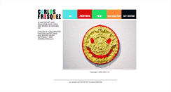 Desktop Screenshot of carlosfresquez.com